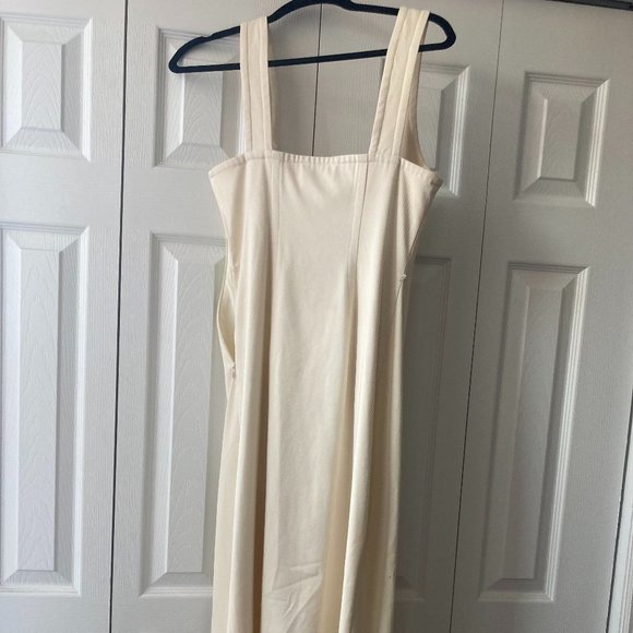 Nicholas Cream Sheath Midi Dress - Picture 2 of 3